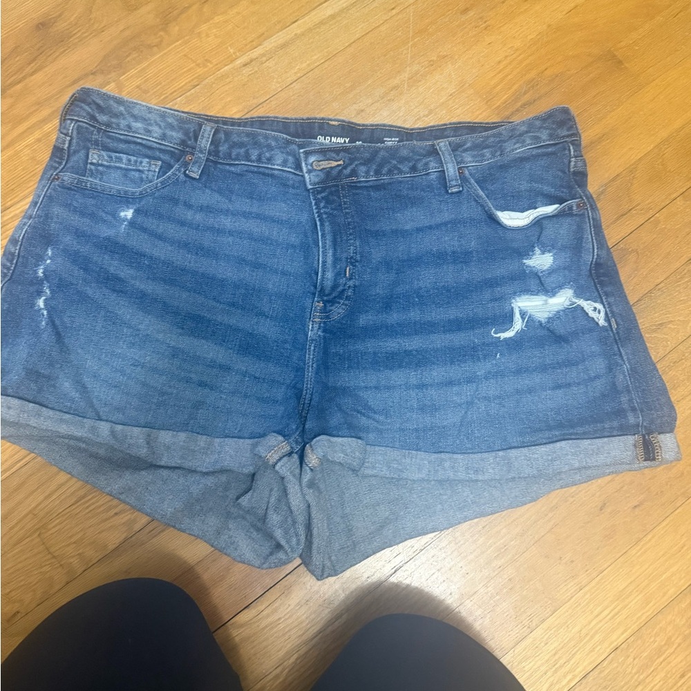 Old Navy Women's Blue Denim Shorts